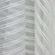 Medan V-11 Wholesale Striped Transparent Tulle Curtain Fabrics Living Room and Bedroom Curtains 2 Models 100% Polyester