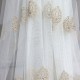 Milano V-18 Wholesale Brode Embroidered Tulle Curtain Fabrics Living Room and Bedroom Curtains 3 Models 100% Polyester