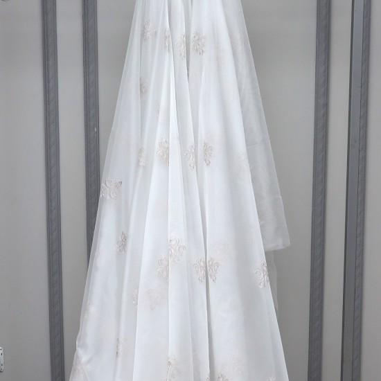 Montreal V-5 Wholesale Brode Tulle Curtain Fabrics Living Room and Bedroom Curtains 3 Models 100% Polyester