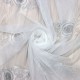 Nakış V-3 Wholesale Brode Embroidered Tulle Curtain Fabrics Living Room and Bedroom Curtains 5 Models 100% Polyester