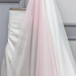 Osaka V-21 Wholesale Transparent Tulle Curtain Fabrics Living Room and Bedroom Curtains 3 Models 100% Polyester
