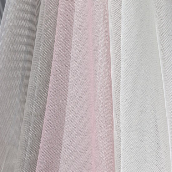 Osaka V-21 Wholesale Transparent Tulle Curtain Fabrics Living Room and Bedroom Curtains 3 Models 100% Polyester