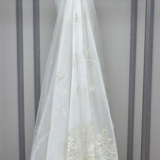 Paris V-4  Wholesale Brode Embroidered Tulle Curtain Fabrics Living Room and Bedroom Curtains 3 Models 100% Polyester