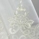 Paris V-4  Wholesale Brode Embroidered Tulle Curtain Fabrics Living Room and Bedroom Curtains 3 Models 100% Polyester
