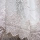 Paris V-5  Wholesale Brode Embroidered Tulle Curtain Fabrics Living Room and Bedroom Curtains 3 Models 100% Polyester