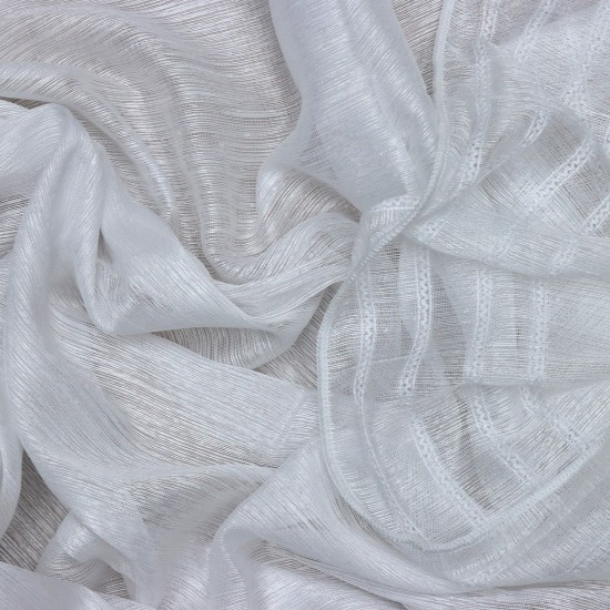 Pataya V-24 Wholesale Transparent Tulle Curtain Fabrics Living Room and Bedroom Curtains 2 Models 100% Polyester