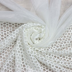 Petek Etek V-11 Wholesale Transparent Tulle Curtain Fabrics Living Room and Bedroom Curtains 90 cm Lace Embroidery 3 Models 100% Polyester 