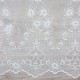 Prag V--2 Wholesale Brode Embroidered Tulle Curtain Fabrics Living Room and Bedroom Curtains 5 Models 100% Polyester