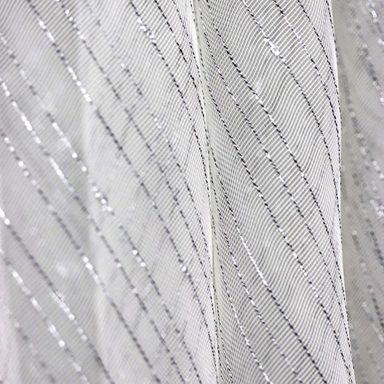 Rowenta V-7 Wholesale Silvery Tulle Curtain Fabrics Living Room and Bedroom Curtains 6 Models 100% Polyester
