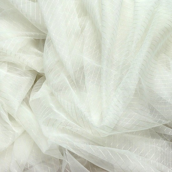 Samira V-1 Wholesale Decorative Tulle Curtain Fabrics Living Room and Bedroom Curtains 4 Models 100% Polyester