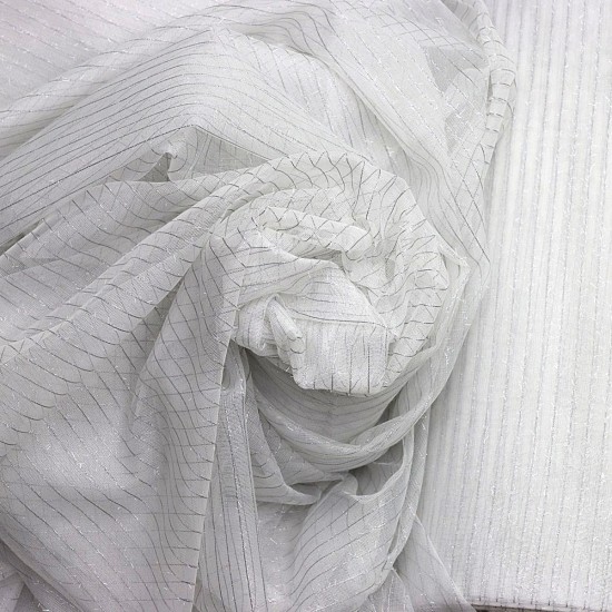 Samira V-2 Wholesale Decorative Tulle Curtain Fabrics Living Room and Bedroom Curtains 4 Models 100% Polyester