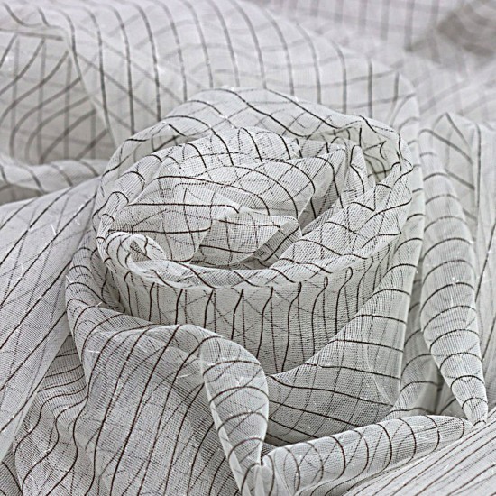 Samira V-4 Wholesale Decorative Tulle Curtain Fabrics Living Room and Bedroom Curtains 4 Models 100% Polyester