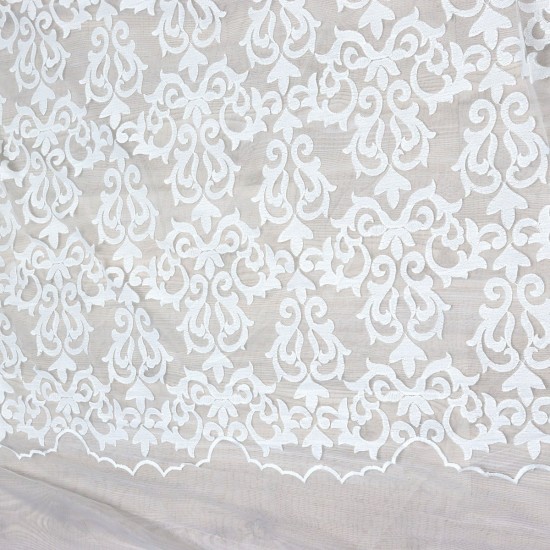 Santiago V-1001 Wholesale Decor Tulle Curtain Fabrics Living Room and Bedroom Curtains 3 Models 100% Polyester