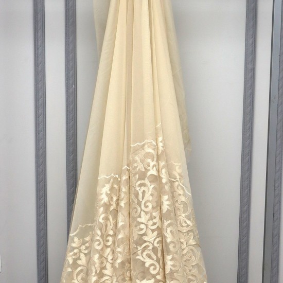 Santiago V-3001 Wholesale Decor Tulle Curtain Fabrics Living Room and Bedroom Curtains 3 Models 100% Polyester