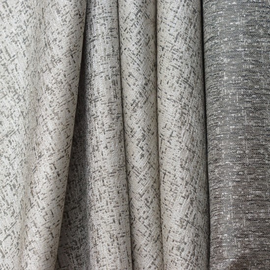 Siesta V-18 Wholesale Dobby Woven Background Curtain Fabrics Living Room and Bedroom Curtains 11 Models 100% Polyester