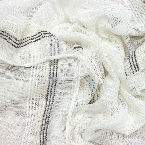 Surabaya V-40 Wholesale Transparent Tulle Curtain Fabrics Living Room and Bedroom Curtains 5 Models 100% Polyester