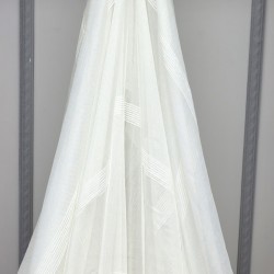 Surabaya V-8 Wholesale Transparent Tulle Curtain Fabrics Living Room and Bedroom Curtains 5 Models 100% Polyester