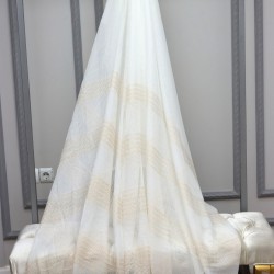 Sıkali Wholesale Transparent Tulle Curtain Fabrics Living Room and Bedroom Curtains  100% Polyester