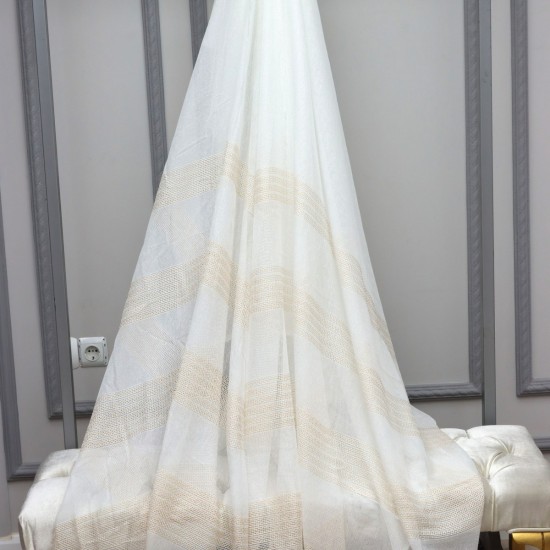 Sıkali Wholesale Transparent Tulle Curtain Fabrics Living Room and Bedroom Curtains  100% Polyester