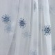 Tebriz V-34 Wholesale Brode Embroidered Tulle Curtain Fabrics Living Room and Bedroom Curtains 4 Models 100% Polyester