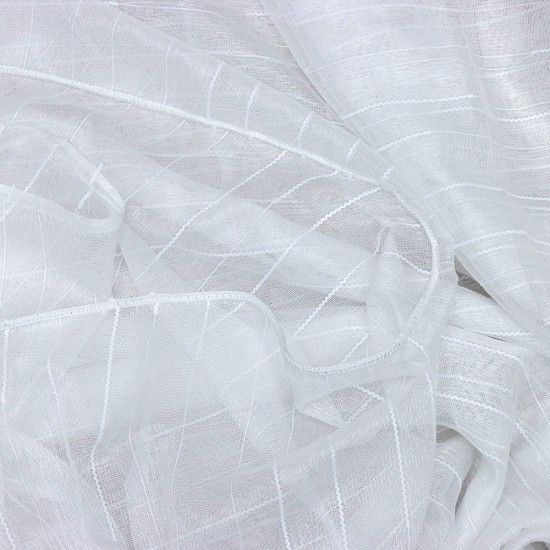 Trend V--605 Wholesale Transparent Linen Tulle Curtain Fabrics Living Room and Bedroom Curtains 3 Models 100% Polyester