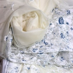 Uluabat V--417 Wholesale Raschel Plain Knitted Tulle Curtain Fabrics Living Room and Bedroom Curtains 3 Models 100% Polyester