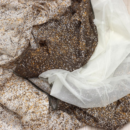 Uludağ V--226 Wholesale Raschel Plain Knitted Tulle Curtain Fabrics Living Room and Bedroom Curtains 3 Models 100% Polyester