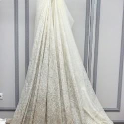 Uludağ V-256 Wholesale Raschel Plain Knitted Tulle Curtain Fabrics Living Room and Bedroom Curtains 3 Models 100% Polyester