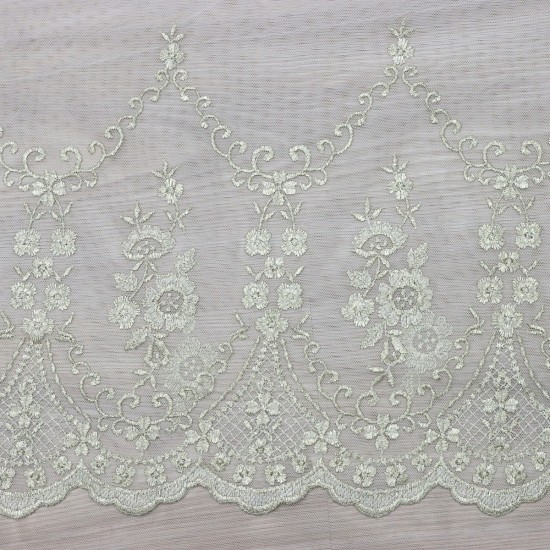 Venedik V-4 Wholesale Brode Tulle Curtain Fabrics Living Room and Bedroom Curtains 4 Models 100% Polyester