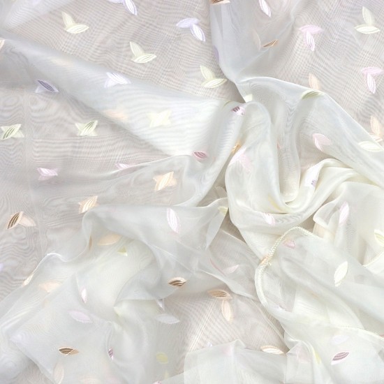 Andre V-6 Wholesale Transparent Tulle Curtain Fabrics Living Room and Bedroom Curtains 7 Models 100% Polyester