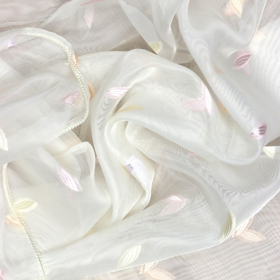 Andre V-6 Wholesale Transparent Tulle Curtain Fabrics Living Room and Bedroom Curtains 7 Models 100% Polyester