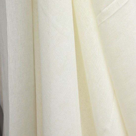 Yalıkavak V-4 Wholesale Brode Embroidered Tulle Curtain Fabrics Living Room and Bedroom Curtains 4 Models 100% Polyester