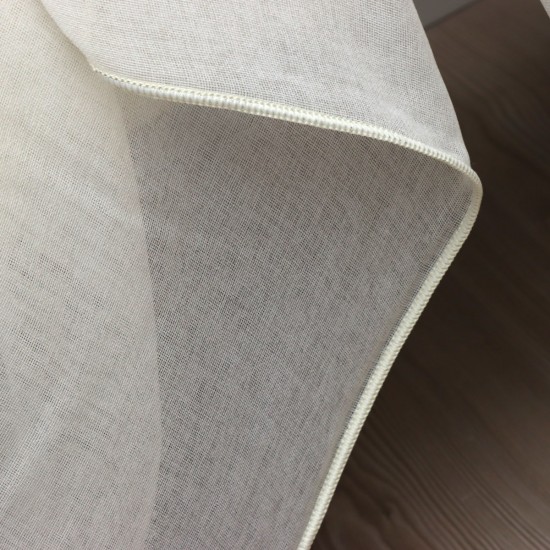 Yalıkavak V-4 Wholesale Brode Embroidered Tulle Curtain Fabrics Living Room and Bedroom Curtains 4 Models 100% Polyester