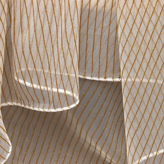 Yıldız V-3 Wholesale Silvery Tulle Curtain Fabrics Living Room and Bedroom Curtains 5 Models 100% Polyester