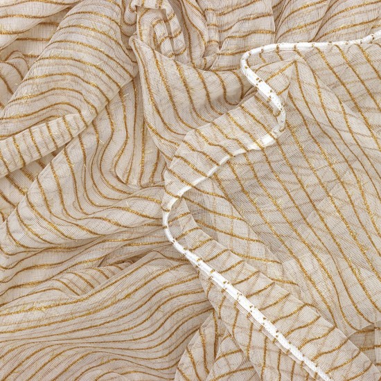 Yıldız V-3 Wholesale Silvery Tulle Curtain Fabrics Living Room and Bedroom Curtains 5 Models 100% Polyester