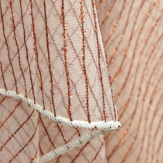 Yıldız V-4 Wholesale Silvery Tulle Curtain Fabrics Living Room and Bedroom Curtains 5 Models 100% Polyester