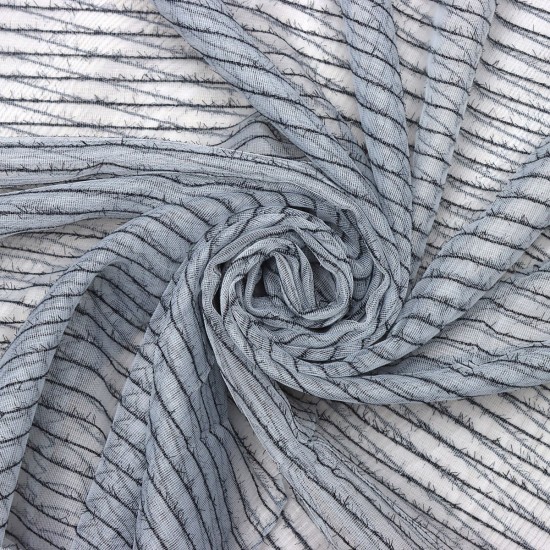 Yıldız V-5 Wholesale Silvery Tulle Curtain Fabrics Living Room and Bedroom Curtains 5 Models 100% Polyester