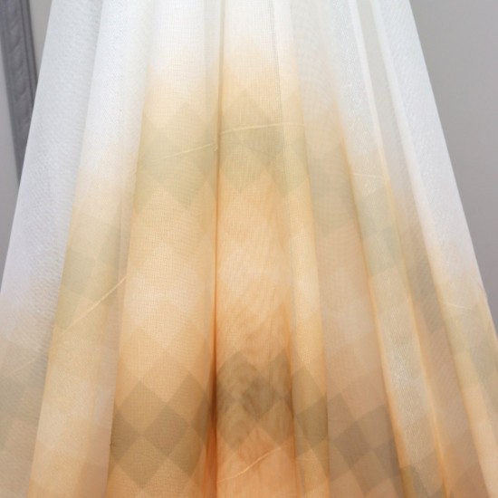 ZD 683 Wholesale Decorative Digital Printed Tulle Curtain Fabrics Living Room and Bedroom Curtains 100% Polyester