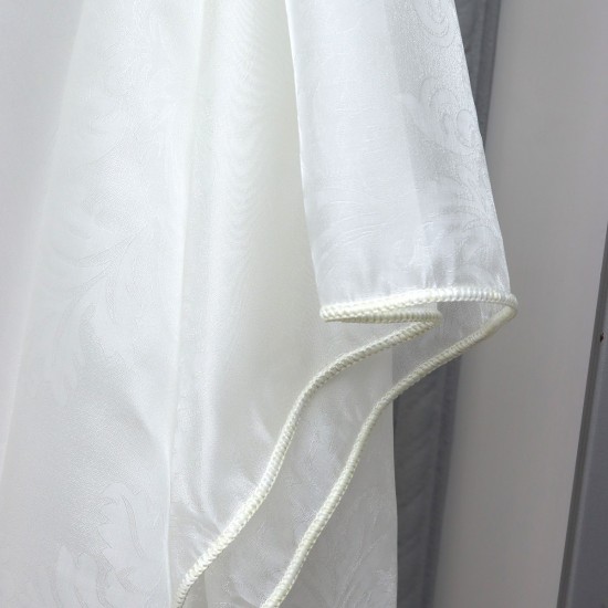 River V--9019 Wholesale Transparent Tulle Curtain Fabrics Living Room and Bedroom Curtains 6 Models 100% Polyester