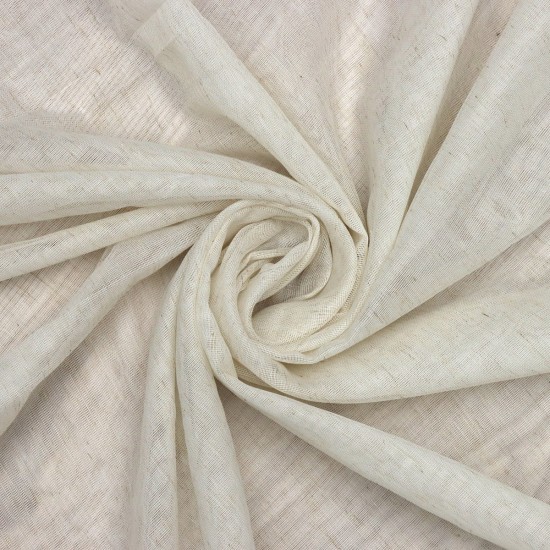 Kt-505  Wholesale Linen Tulle Curtain Fabrics Living Room and Bedroom Curtains 100% Polyester