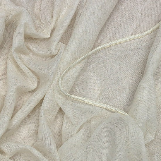 Kt-505  Wholesale Linen Tulle Curtain Fabrics Living Room and Bedroom Curtains 100% Polyester