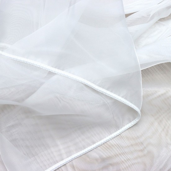  Summer V-1 Wholesale Transparent Tulle Curtain Fabrics Living Room and Bedroom Curtains 2 Models 100% Polyester