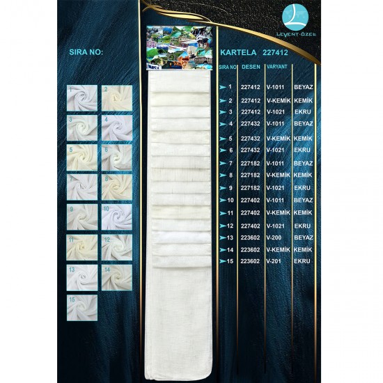 Barbara 227402 Color Chart Wholesale Linen Tulle Curtain Fabrics Living Room and Bedroom Curtains 3 Models 100% Polyester Barbara 227402 Color Chart Wholesale Linen Tulle Curtain Fabrics Living Room and Bedroom Curtains 3 Models 100% Polyester