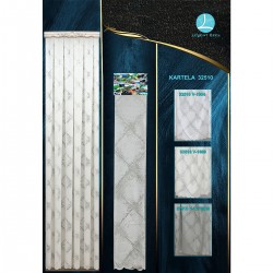 32510 Color Chart Wholesale Raschel Knit Tulle Curtain Fabrics Living Room and Bedroom Curtains 3 Models 100% Polyester