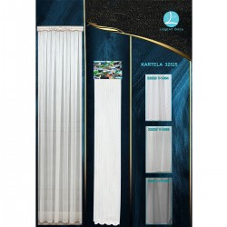 32525 Color Chart Wholesale Raschel Knit Tulle Curtain Fabrics Living Room and Bedroom Curtains 3 Models 100% Polyester