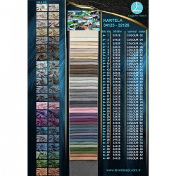 Cecilion 32126 Color Chart Wholesale Linen Plain Dobby Woven Backdrop Curtain Fabrics Living Room and Bedroom Curtains 21 Models 100% Polyester