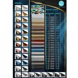 Clark Color Chart Wholesale Dobby Weaving Blackout Background Curtain Fabrics Living Room and Bedroom Curtains 15 Models 100% Polyester