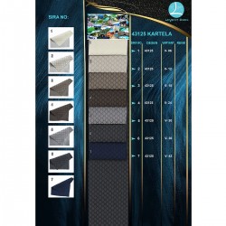 Anthony Color Chart Wholesale Jacquard Blackout Background Curtain Fabrics Living Room and Bedroom Curtains 7 Models 100% Polyester