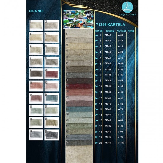 Carter Color Chart Wholesale Linen Tulle Curtain Fabrics Living Room and Bedroom Curtains 20 Models 100% Polyester