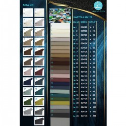 Joseph Color Chart Wholesale Linen Background Curtain Fabrics Living Room and Bedroom Curtains 23 Models 100% Polyester
